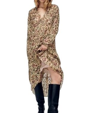 Zara floral dress